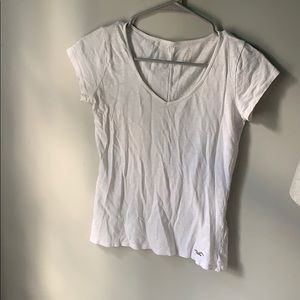 Plain white tee